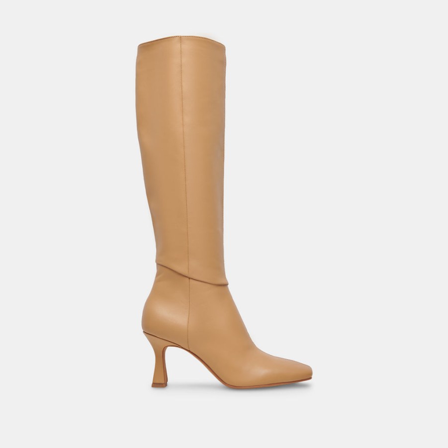 Boots & Booties DOLCE VITA | Gyra Wide Calf Boots Tan Leather