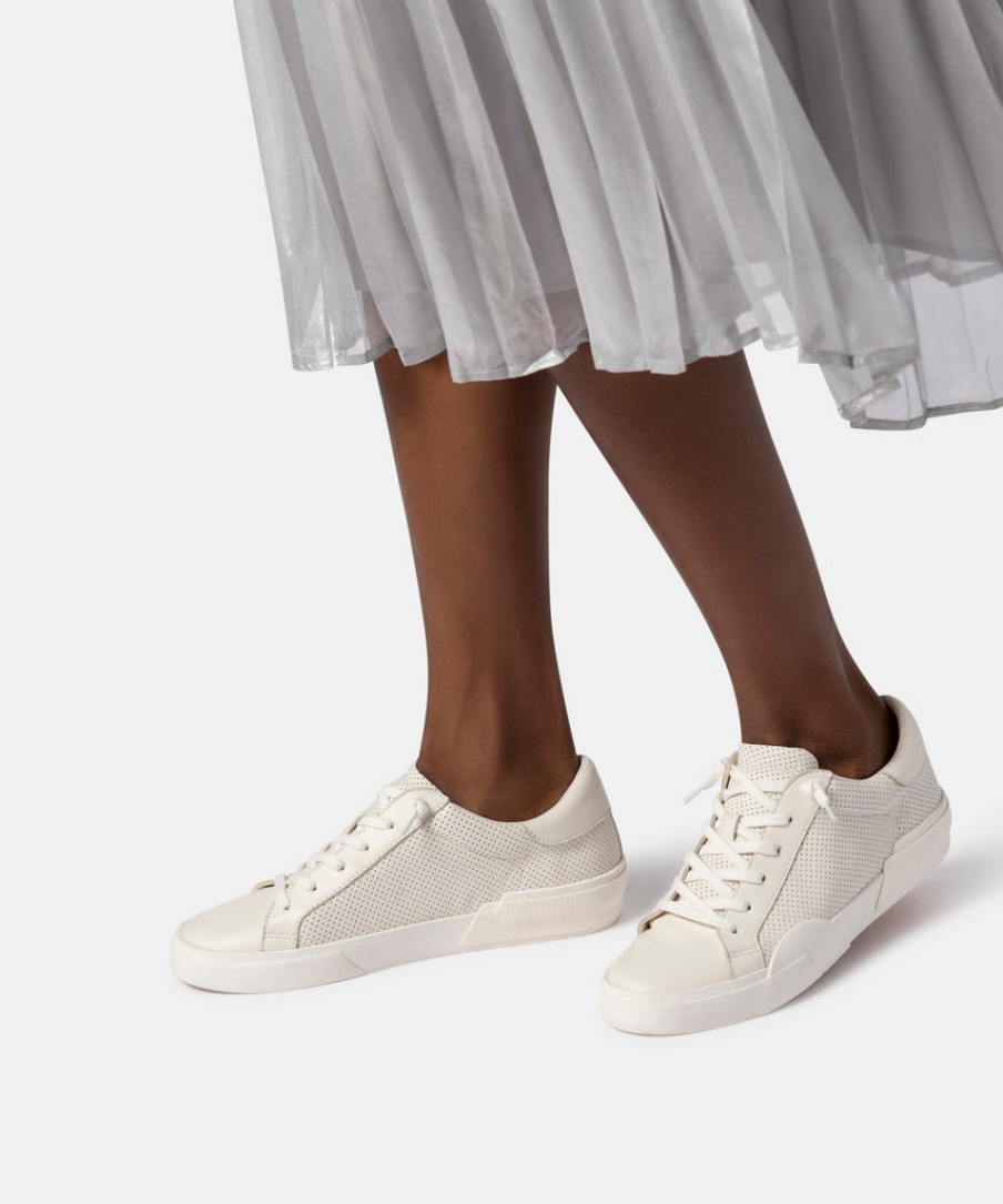 Sneakers DOLCE VITA | Zina Sneakers White Perforated Leather