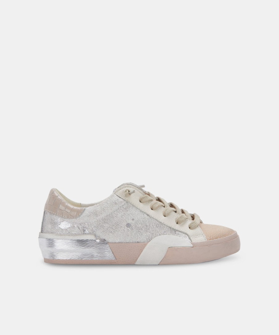 Sneakers DOLCE VITA | Zina Sneakers Dune Metallic Calf Hair