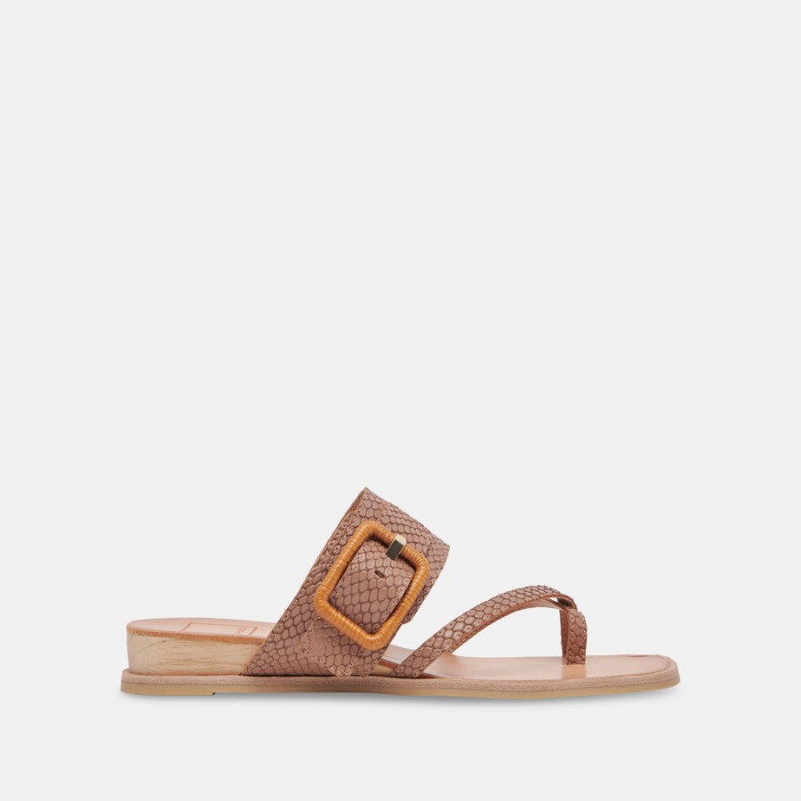 Sandals DOLCE VITA | Perris Sandals Cafe Embossed Leather