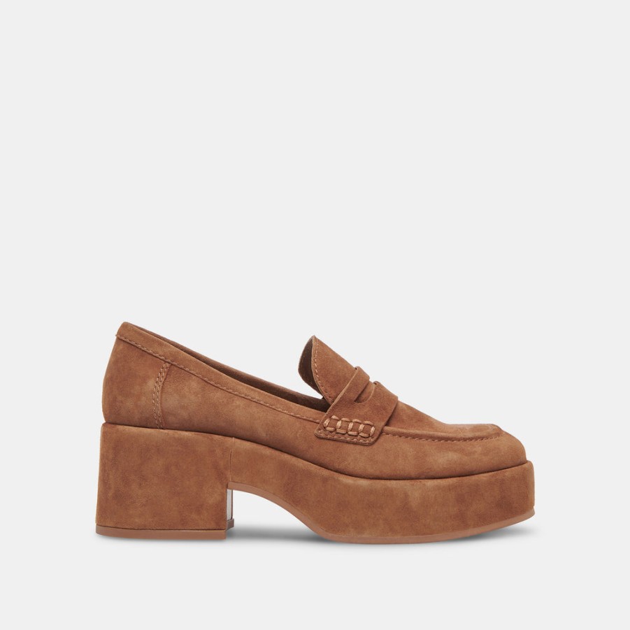 Flats & Loafers DOLCE VITA | Yanni Loafers Chestnut Suede