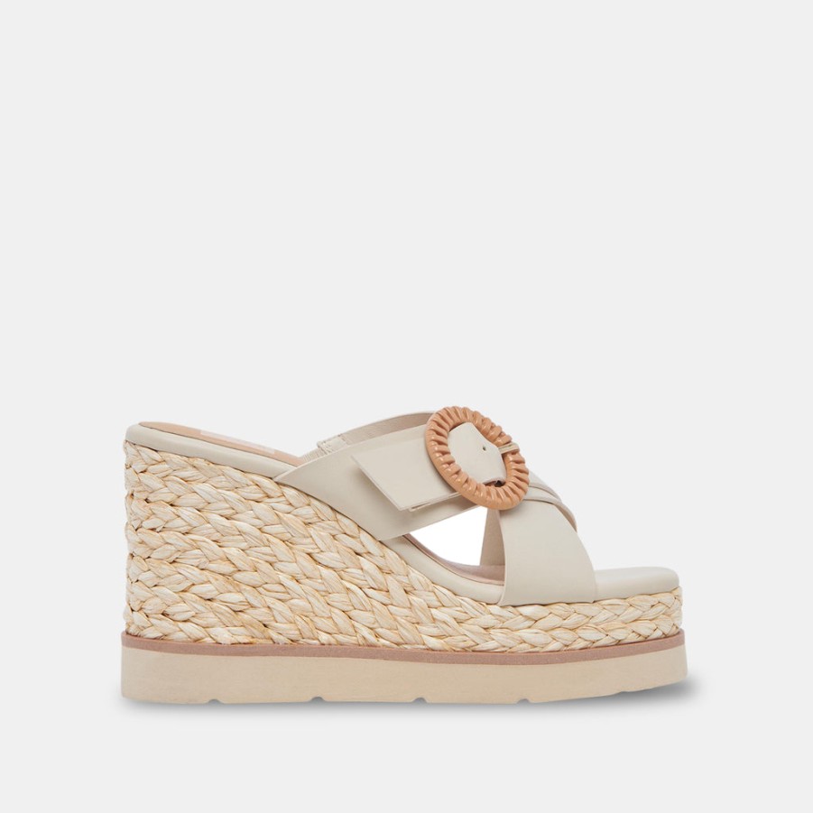 Sandals DOLCE VITA | Luiz Wedges Ivory Stella