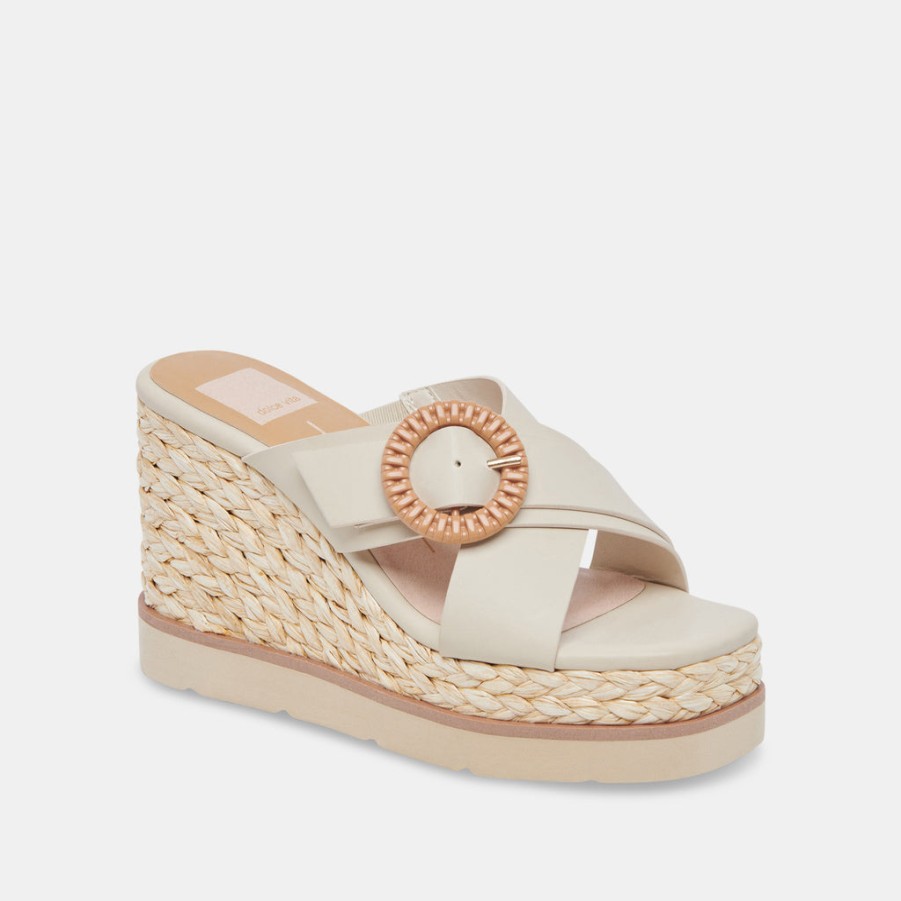 Sandals DOLCE VITA | Luiz Wedges Ivory Stella