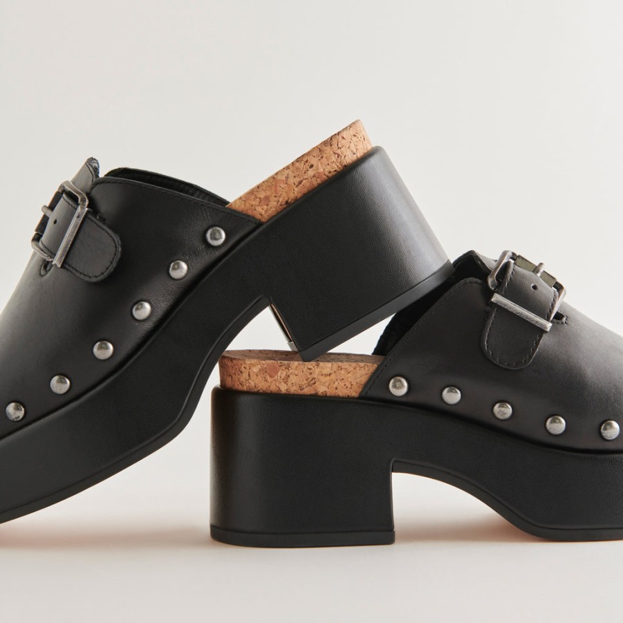 Mules & Clogs DOLCE VITA | Yevan Clogs Black Leather