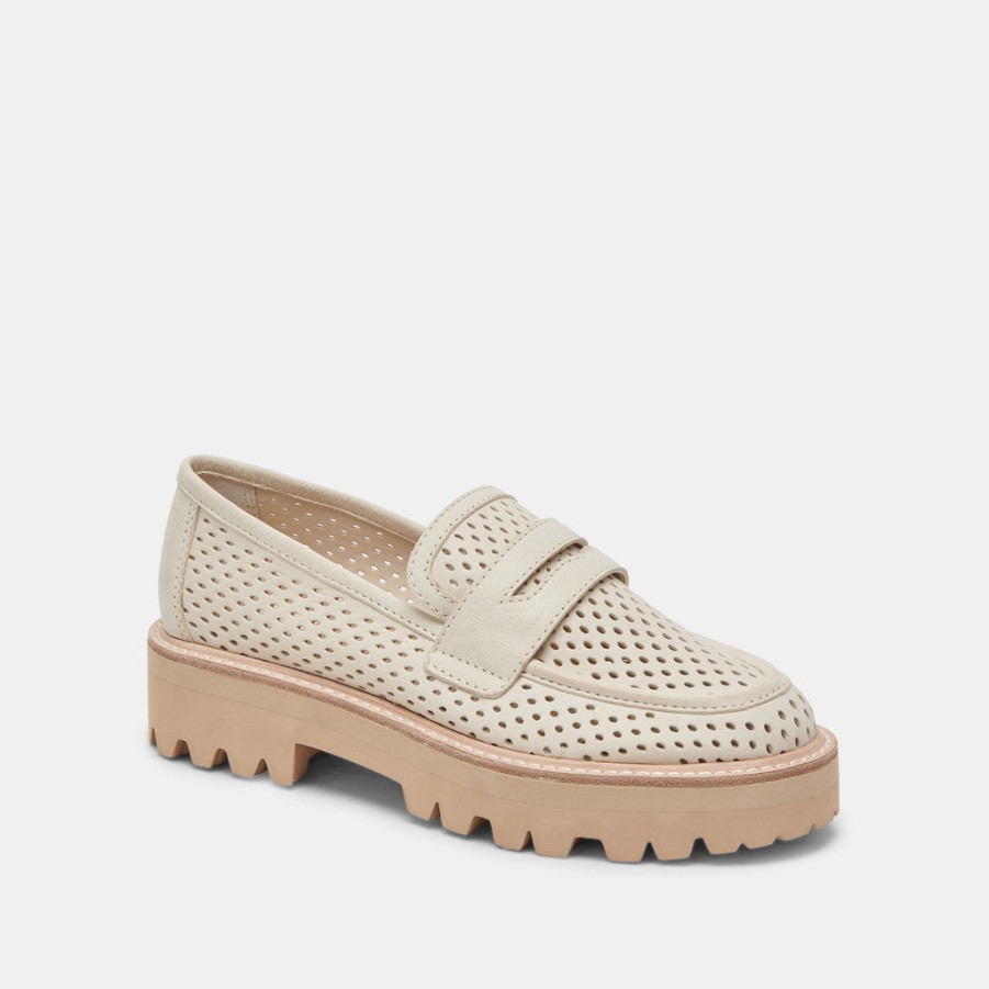 Flats & Loafers DOLCE VITA | Malila Loafers Ivory Nubuck