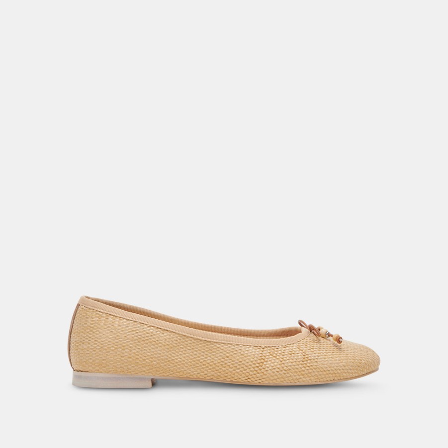 Flats & Loafers DOLCE VITA | Cacy Ballet Flats Natural Raffia