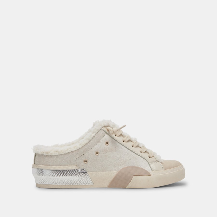 Sneakers DOLCE VITA | Zantel Sneakers Off White Crackled Leather