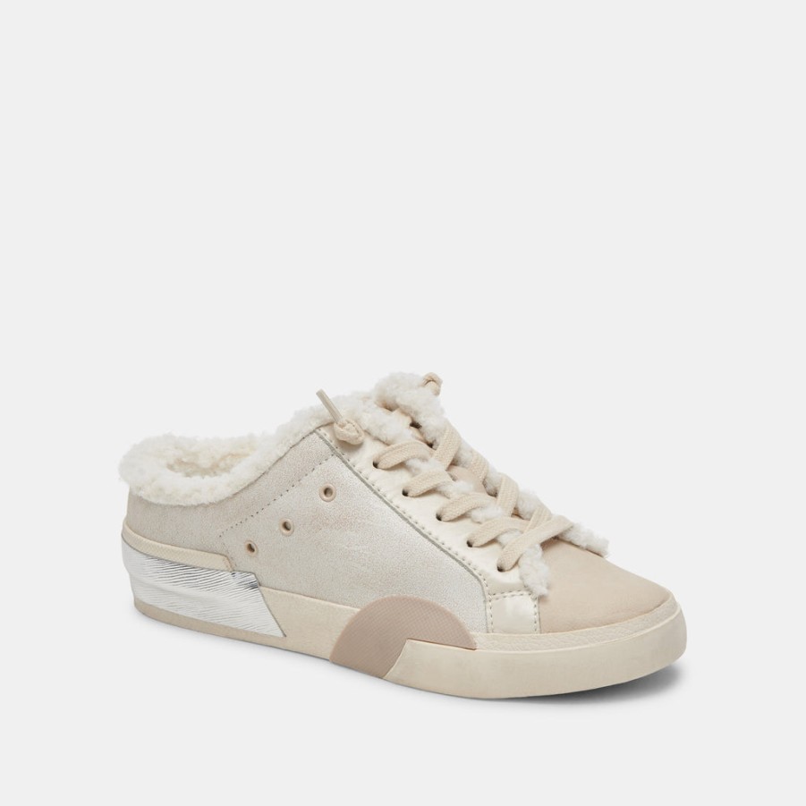 Sneakers DOLCE VITA | Zantel Sneakers Off White Crackled Leather