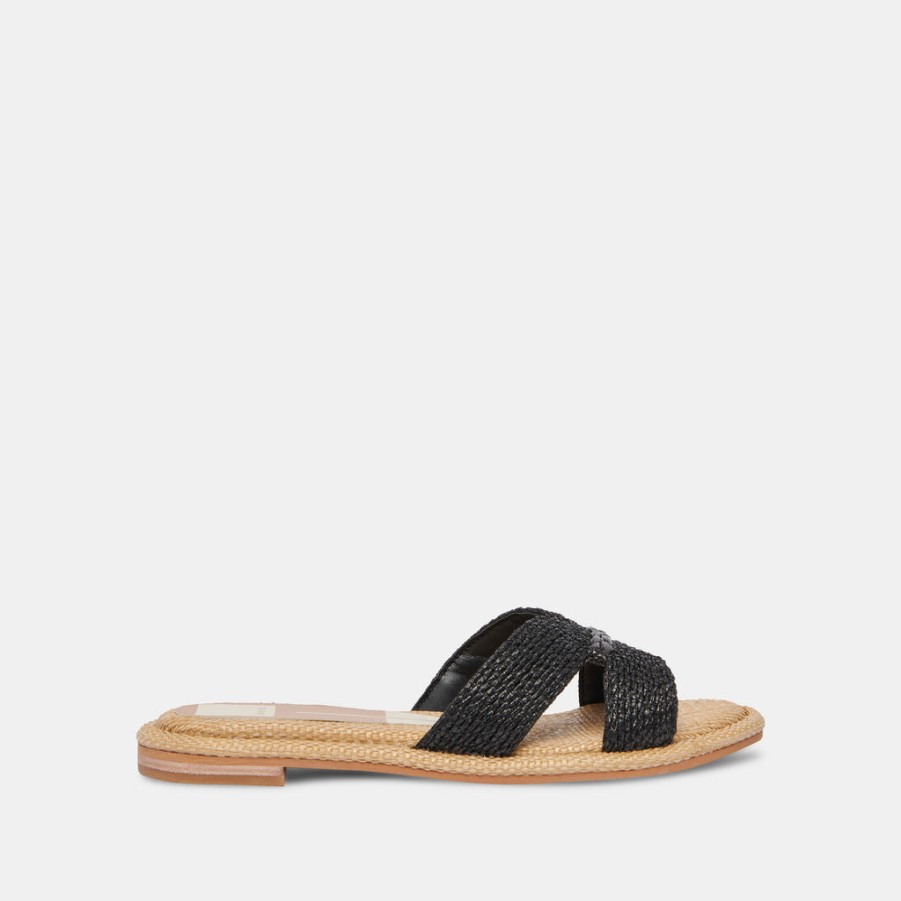 Sandals DOLCE VITA | Atomic Sandals Black Raffia