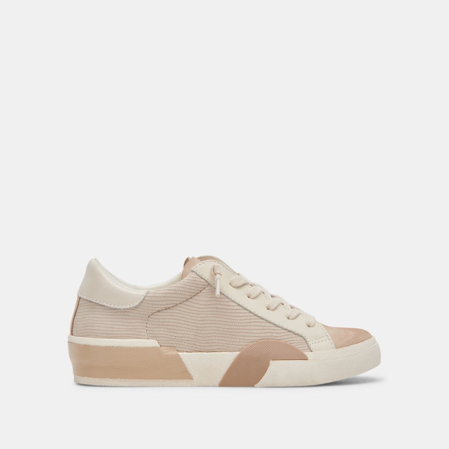 Sneakers DOLCE VITA | Zina Sneakers White Dune Embossed Leather