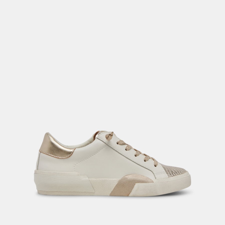 Sneakers DOLCE VITA | Zina Sneakers White Gold Leather