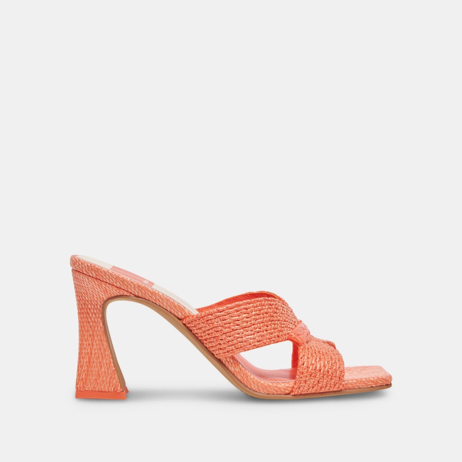 Heels DOLCE VITA | Nitro Heels Orange Raffia