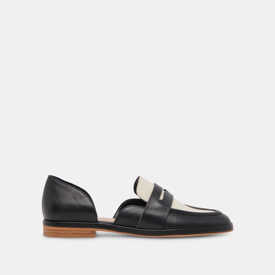 Flats & Loafers DOLCE VITA | Moyra Flats Black White Leather