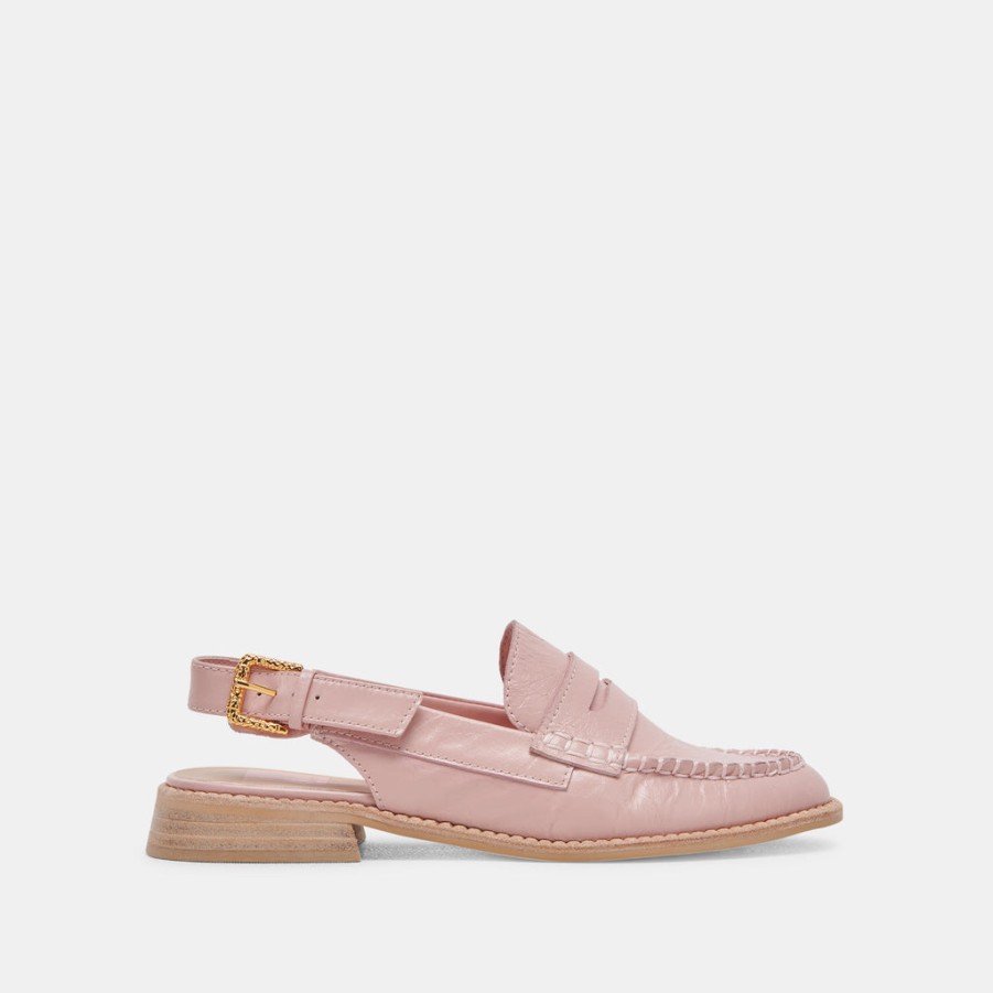 Flats & Loafers DOLCE VITA | Hardi Loafers Pink Crinkle Patent