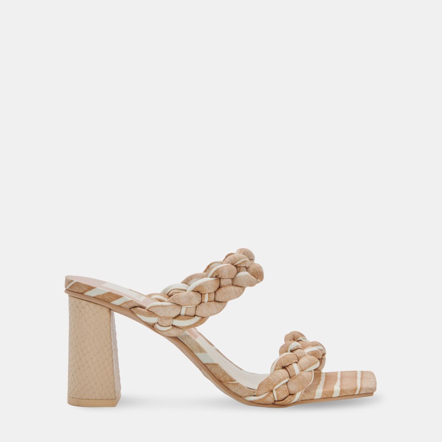 Heels DOLCE VITA | Paily Heels White Stripe Fabric