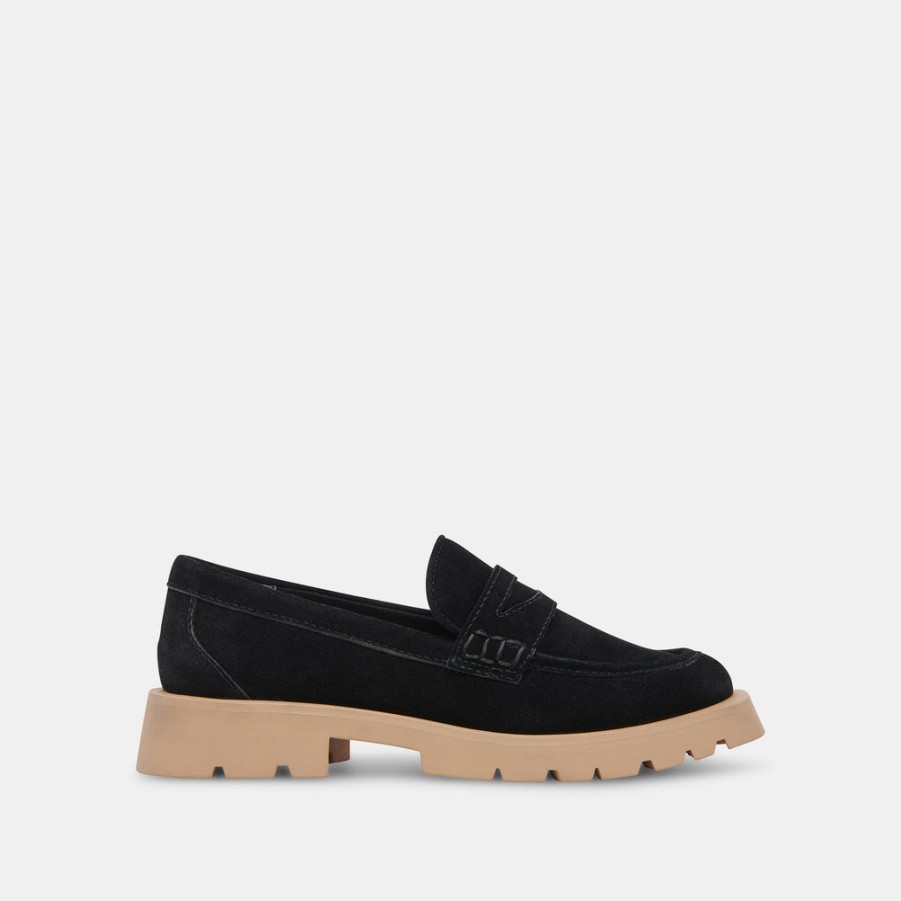 Flats & Loafers DOLCE VITA | Elias Flats Midnight Suede