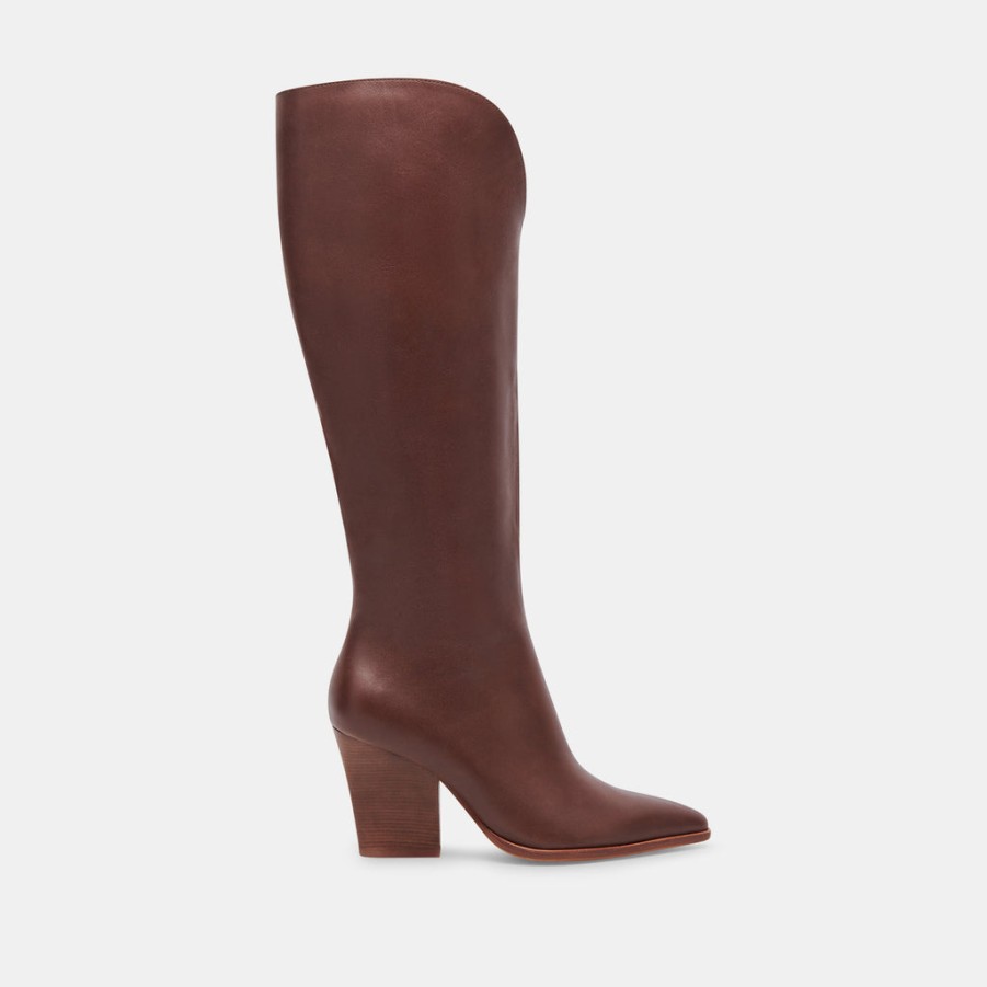 Boots & Booties DOLCE VITA | Rocky Boots Chocolate Leather