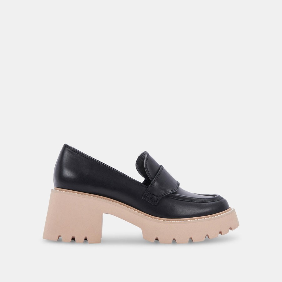 Flats & Loafers DOLCE VITA | Halona Loafers Black Leather