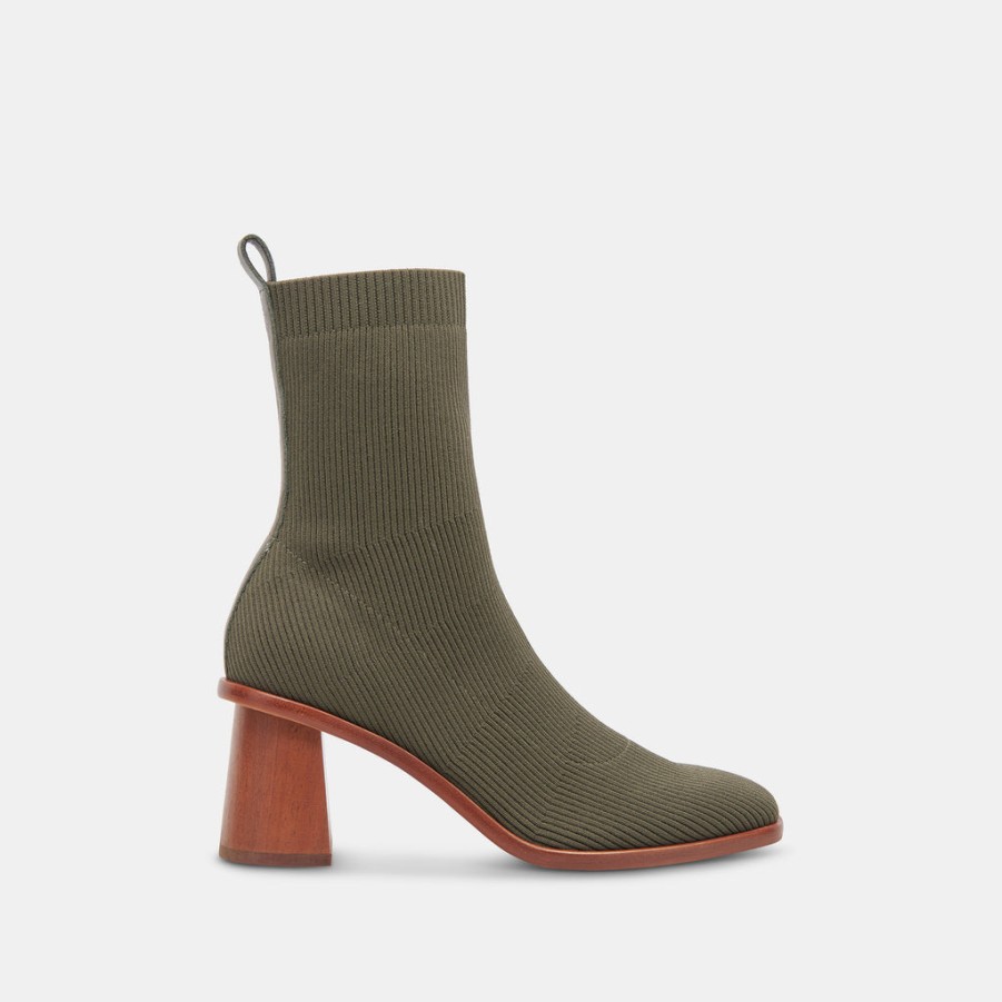 Boots & Booties DOLCE VITA | Alaya Booties Olive Knit