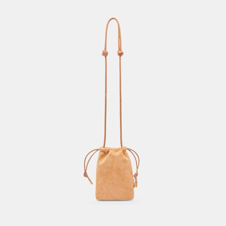 Handbags DOLCE VITA | Evie Crossbody Pouch Rusty Oak Suede