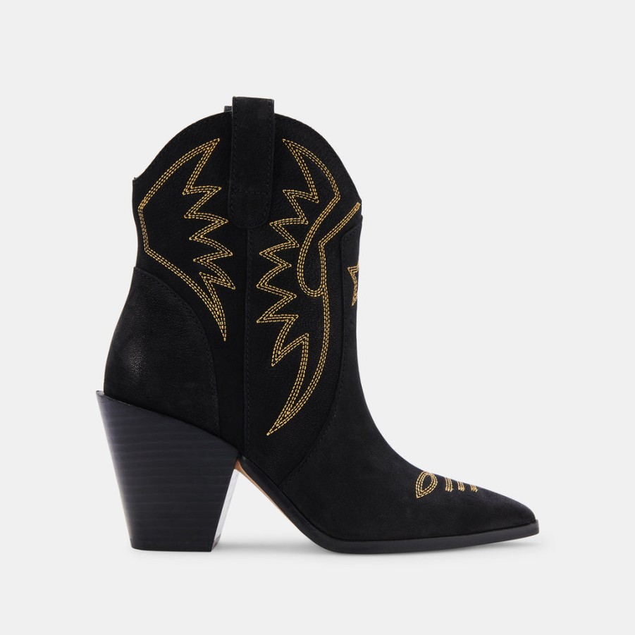 Boots & Booties DOLCE VITA | Ginni Booties Black Nubuck