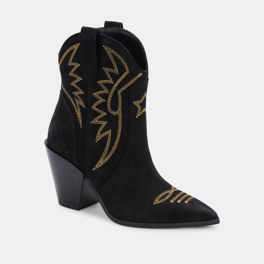 Boots & Booties DOLCE VITA | Ginni Booties Black Nubuck