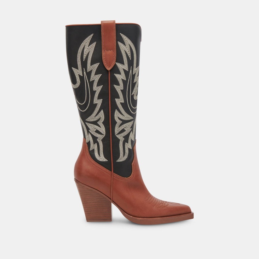 Boots & Booties DOLCE VITA | Blanch Boots Brown Black Leather