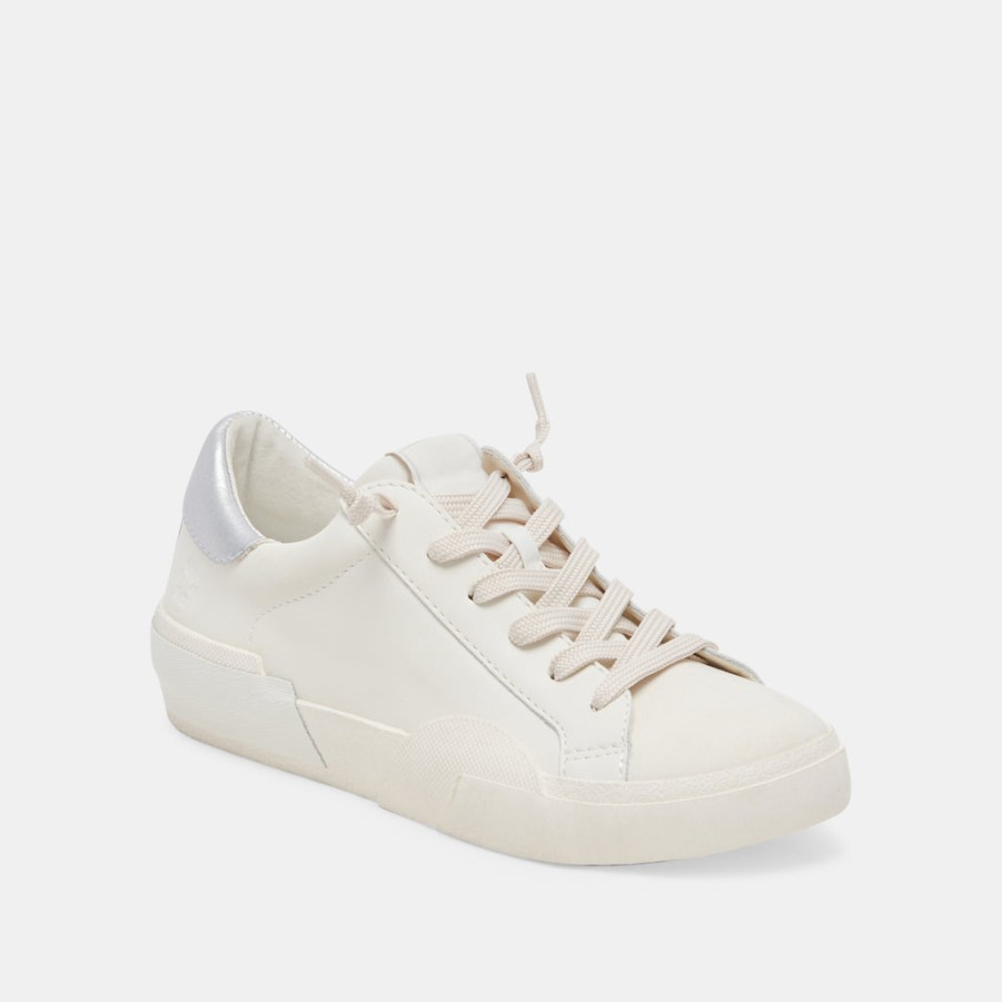 Sneakers DOLCE VITA | Zina Foam 360 Sneakers White Silver Recycled Leather