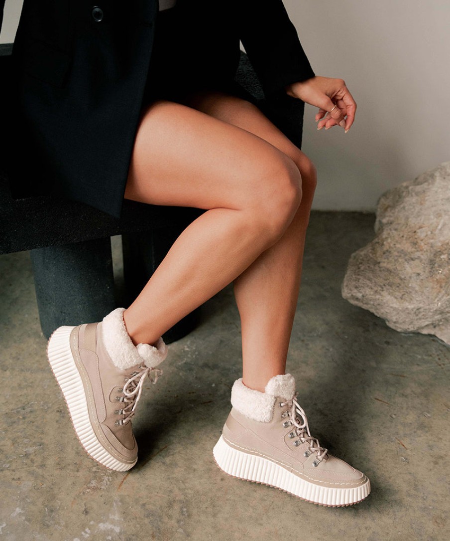 Sneakers DOLCE VITA | Debbie Plush Sneakers Taupe Suede