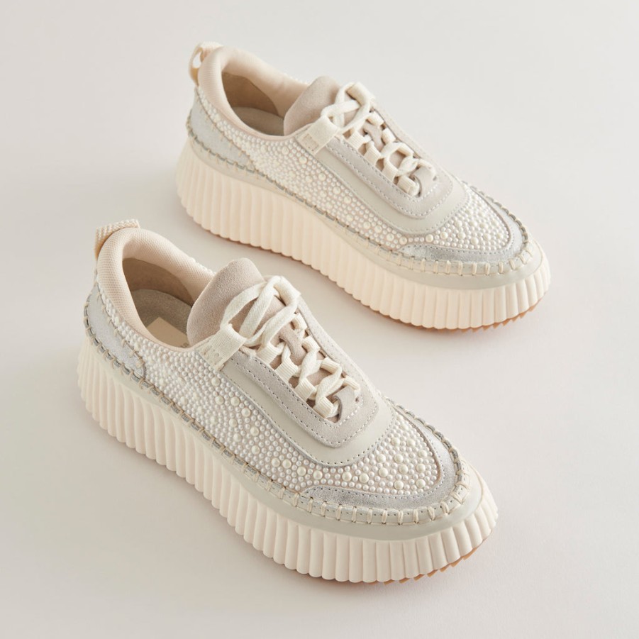 Sneakers DOLCE VITA | Dolen Pearl Sneakers Vanilla Pearls