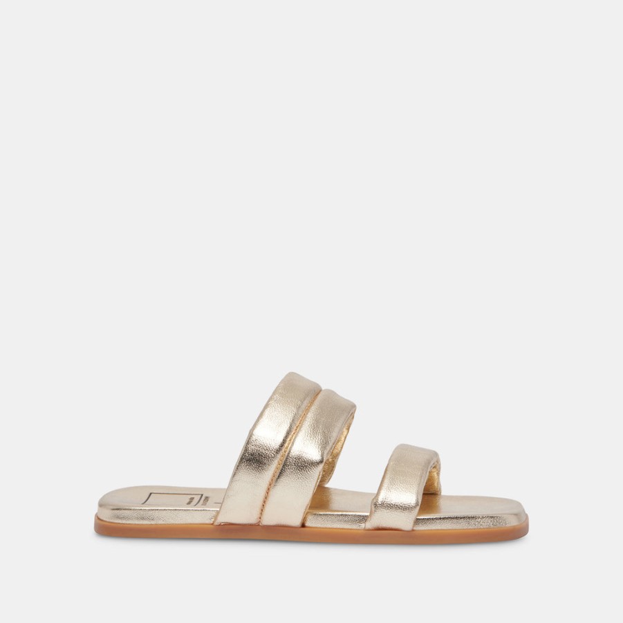 Sandals DOLCE VITA | Adore Sandals Gold Metallic Leather