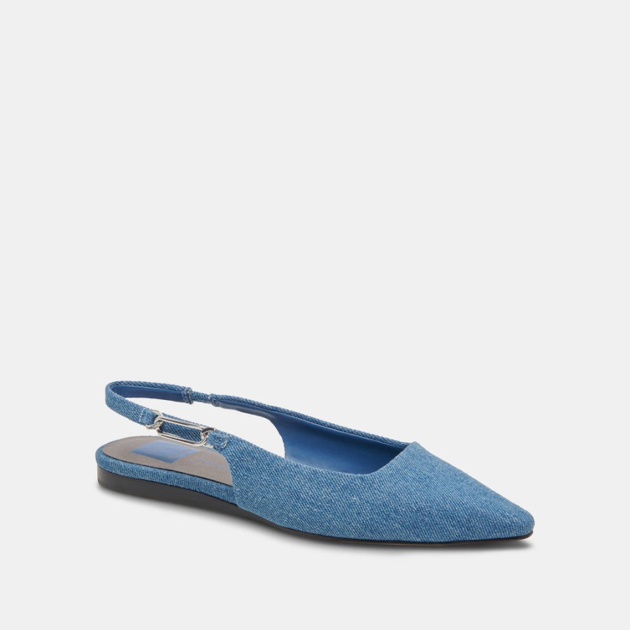 Flats & Loafers DOLCE VITA | Elley Flats Blue Denim