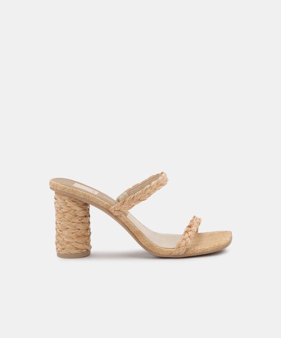 Heels DOLCE VITA | Noles Heels Lt Natural Raffia