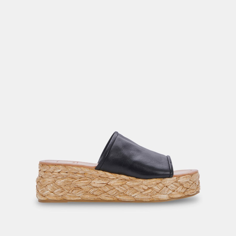 Wedges DOLCE VITA | Pablos Sandals Black Leather