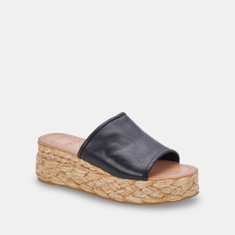 Wedges DOLCE VITA | Pablos Sandals Black Leather