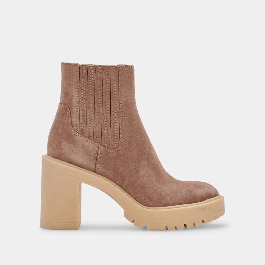 Boots & Booties DOLCE VITA | Caster H2O Booties Mushroom Suede