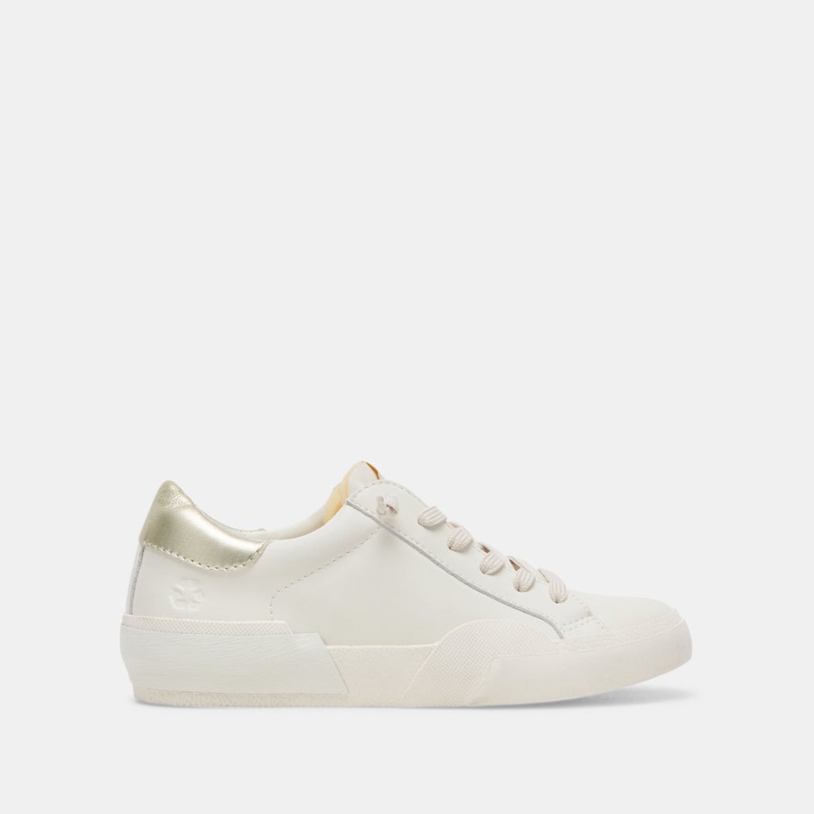 Sneakers DOLCE VITA | Zina Foam 360 Sneakers White Gold Recycled Leather