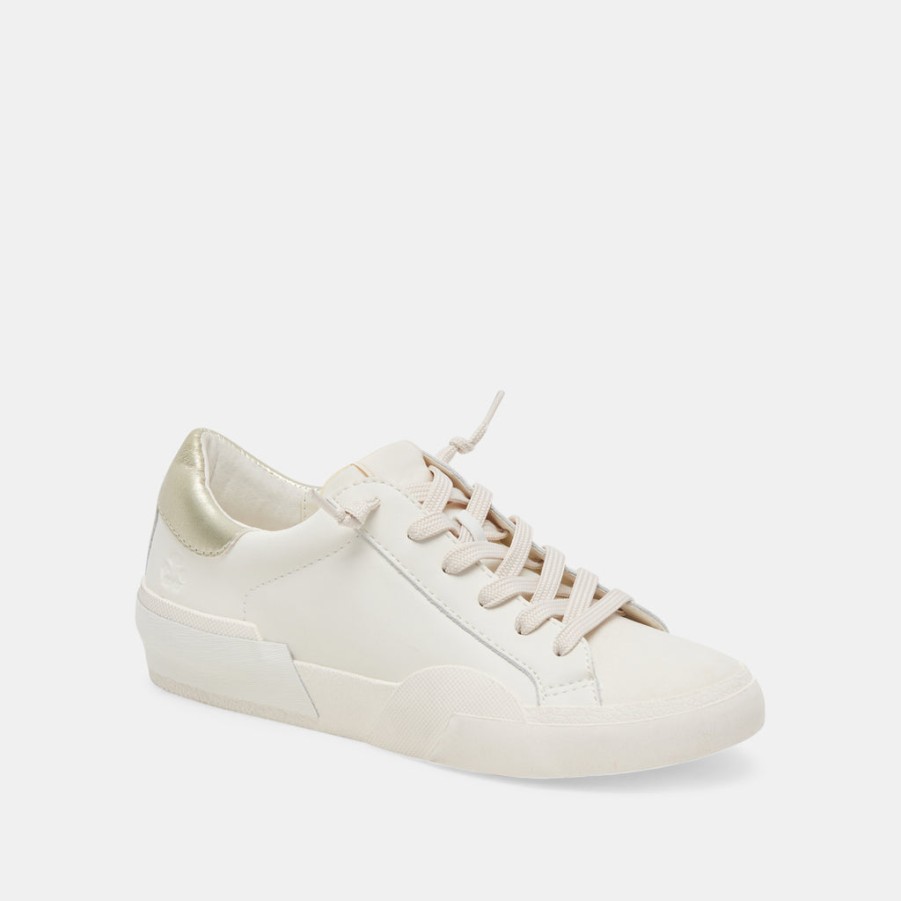 Sneakers DOLCE VITA | Zina Foam 360 Sneakers White Gold Recycled Leather