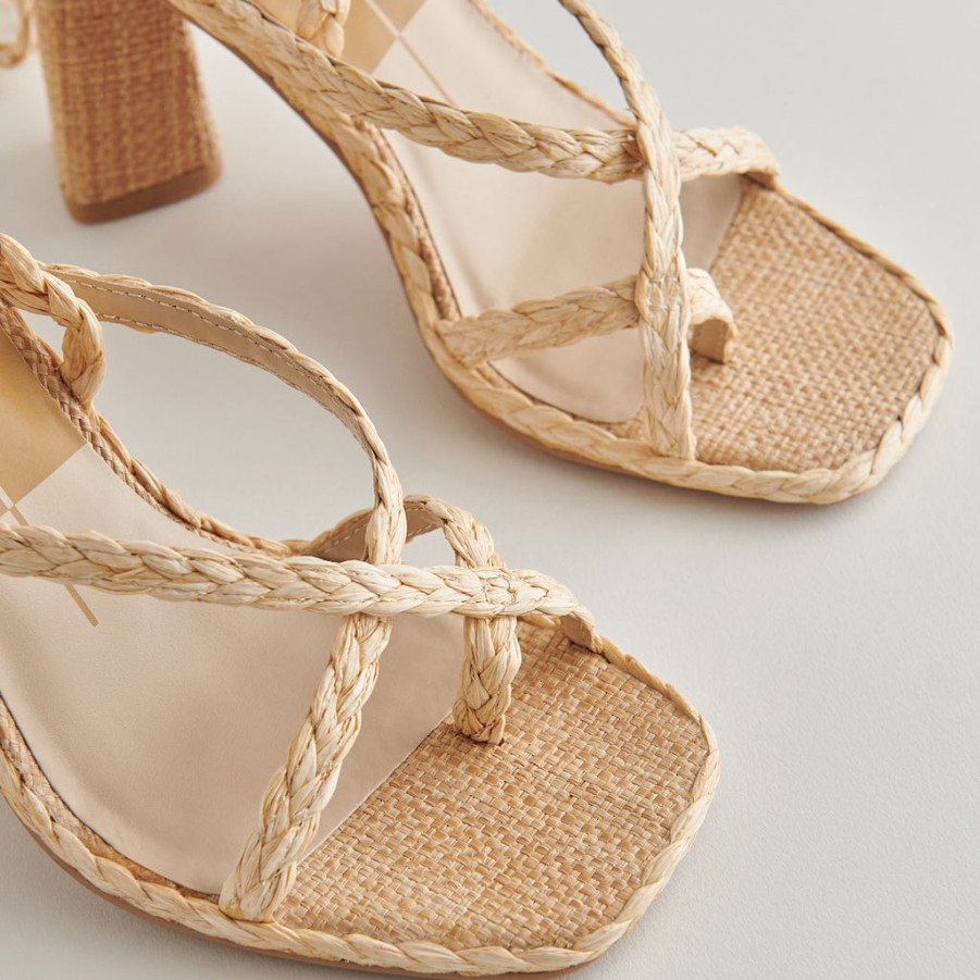 Sandals DOLCE VITA | Joelle Heels Lt Natural Raffia