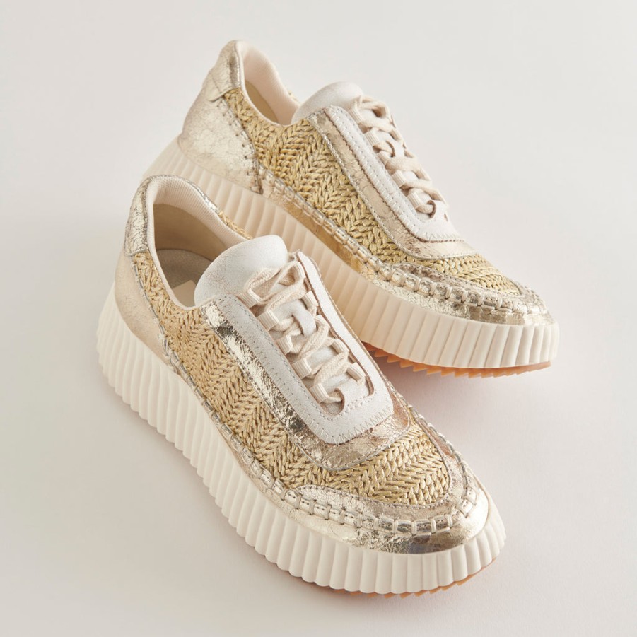 Sneakers DOLCE VITA | Dolen Sneakers Gold Knit