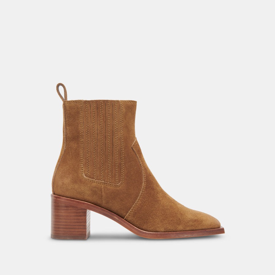 Boots & Booties DOLCE VITA | Irnie Booties Tobacco Suede