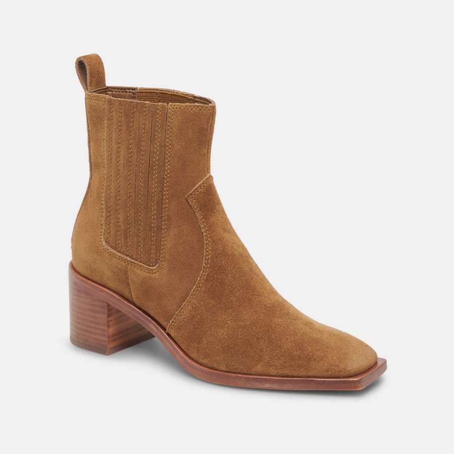 Boots & Booties DOLCE VITA | Irnie Booties Tobacco Suede