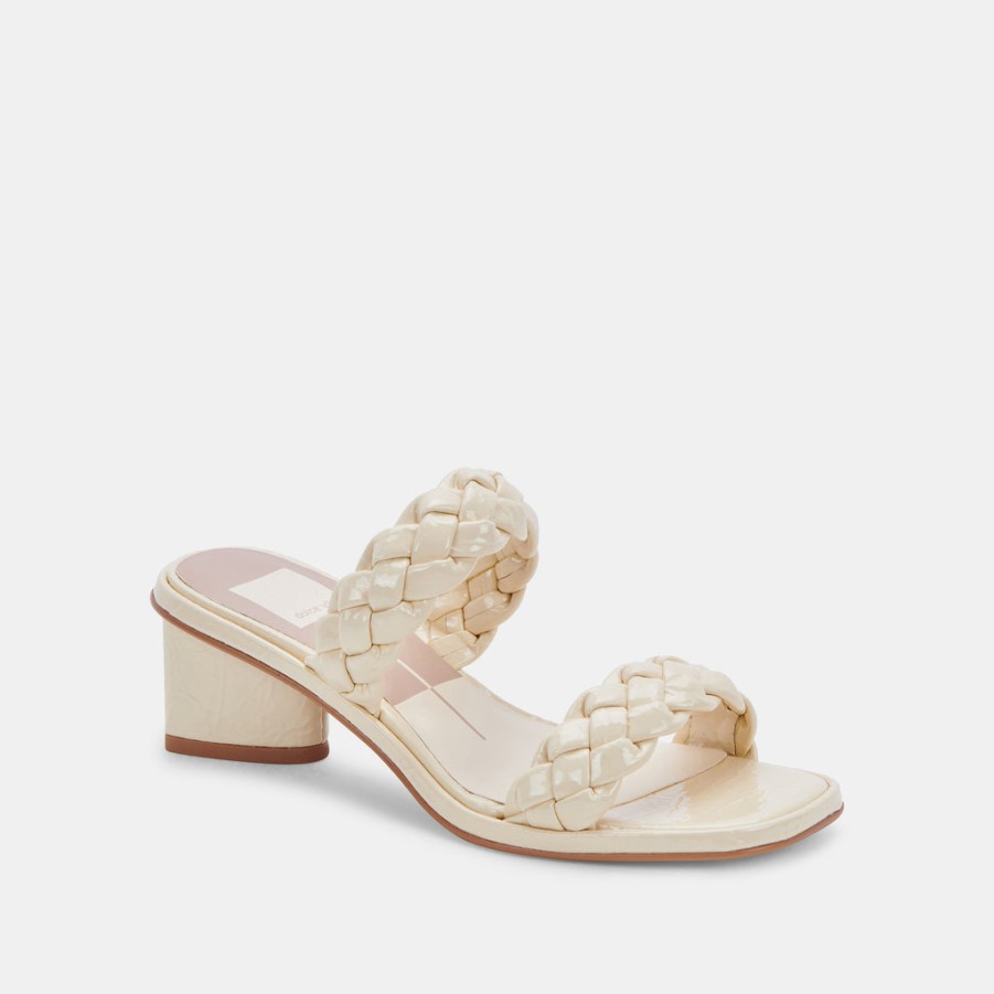 Heels DOLCE VITA | Ronin Sandals Bone Patent Stella