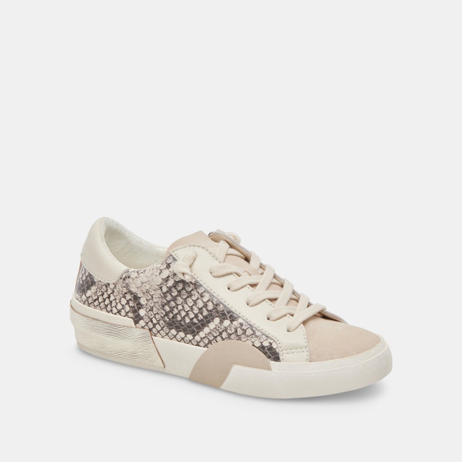 Sneakers DOLCE VITA | Zina Sneakers Black White Embossed Snake