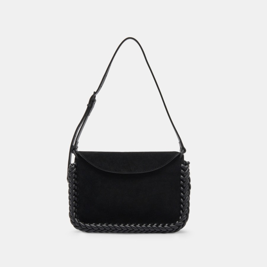 Handbags DOLCE VITA | Harper Shoulder Bag Black Suede