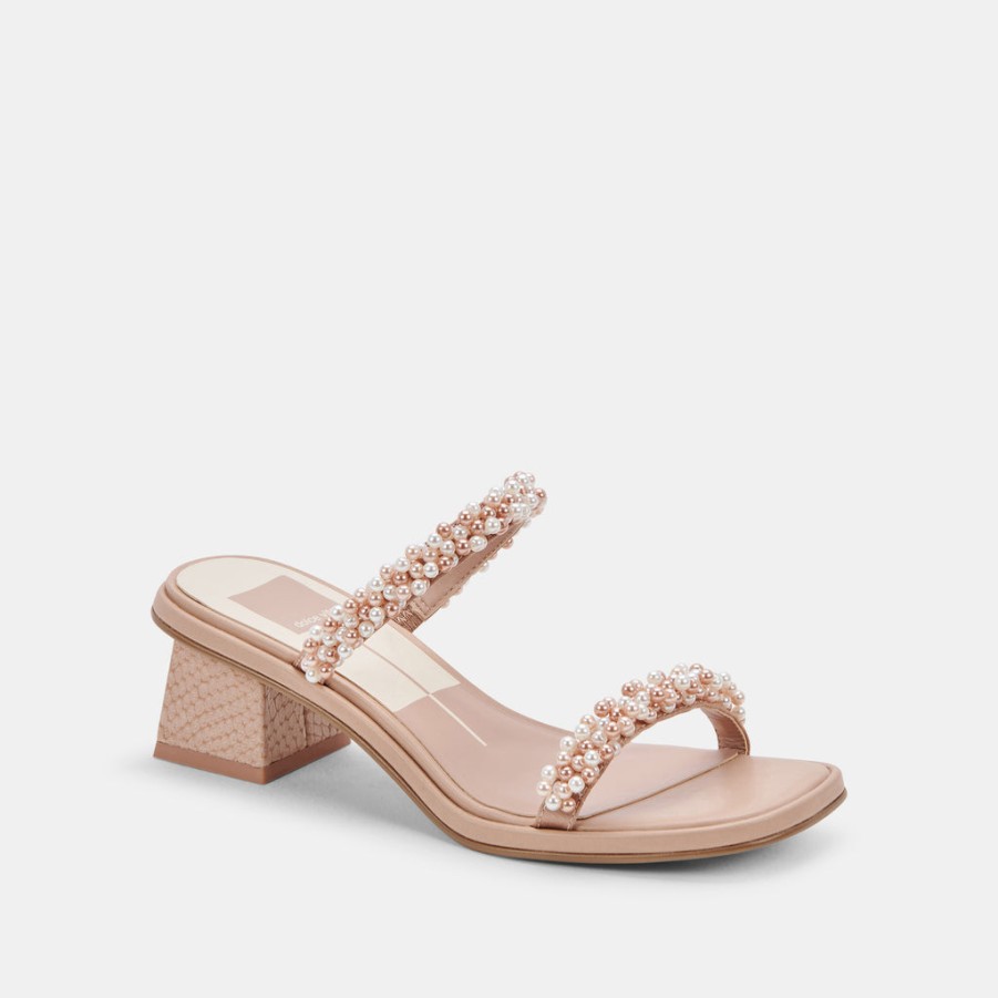 Heels DOLCE VITA | River Pearl Heels Blush Multi Pearls