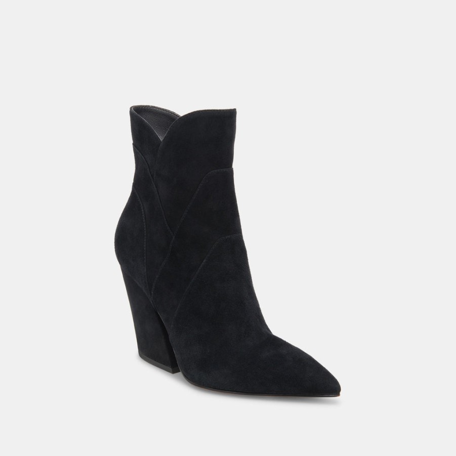 Boots & Booties DOLCE VITA | Neena Booties Onyx Suede